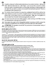 Предварительный просмотр 14 страницы Eldom Invest RH01F Technical Description, Installation, Operation And Maintenance Instructions Manual