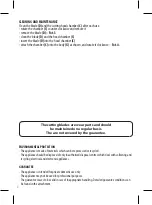 Preview for 8 page of Eldom 5908277383466 Instructions For Use Manual