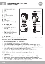 Preview for 10 page of Eldom 5908277384517 Operating Instruction