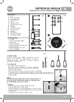 Preview for 5 page of Eldom aroma NU20 Instruction Manual