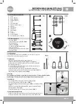 Preview for 17 page of Eldom aroma NU20 Instruction Manual