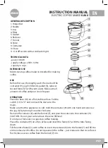 Preview for 9 page of Eldom Aromatica KA40 Instruction Manual