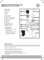 Предварительный просмотр 16 страницы Eldom Biggy PJ475 Manual