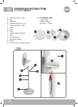 Preview for 10 page of Eldom Breeze WG52C Operating Instruction