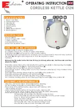 Preview for 4 page of Eldom C12N Operating Instruction