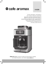 Eldom cafe aromax KA500 Operating Instruction preview