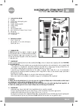 Preview for 29 page of Eldom Clipp MG100G Operating Instruction