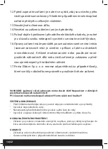 Preview for 12 page of Eldom COLUMBIA VAC CP20 Manual