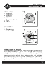 Preview for 25 page of Eldom COLUMBIA VAC CP20 Manual