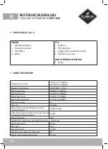 Preview for 6 page of Eldom COLUMBIA VAC OPC1050 Instruction Manual