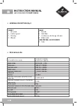 Preview for 14 page of Eldom COLUMBIA VAC OPC1050 Instruction Manual