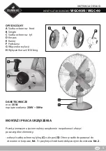 Preview for 5 page of Eldom COLUMBIA VAC WGC40 Instruction Manual