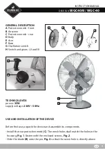 Preview for 9 page of Eldom COLUMBIA VAC WGC40 Instruction Manual