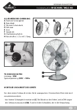 Preview for 17 page of Eldom COLUMBIA VAC WGC40 Instruction Manual