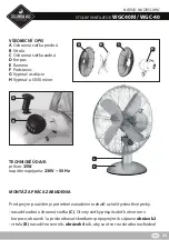 Preview for 25 page of Eldom COLUMBIA VAC WGC40 Instruction Manual