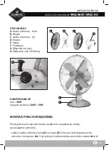 Preview for 5 page of Eldom COLUMBIA VAC WGC40MN Manual