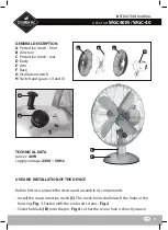 Preview for 9 page of Eldom COLUMBIA VAC WGC40MN Manual