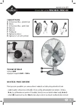 Preview for 13 page of Eldom COLUMBIA VAC WGC40MN Manual