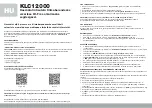 Preview for 7 page of Eldom COLUMBIAVAC KLC12000 Operation Manual