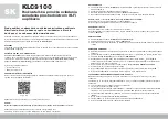 Preview for 6 page of Eldom COLUMBIAVAC KLC9100 Operation Manual