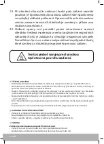 Предварительный просмотр 12 страницы Eldom deli WA100S Operating Instructions Manual