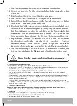 Предварительный просмотр 16 страницы Eldom deli WA100S Operating Instructions Manual