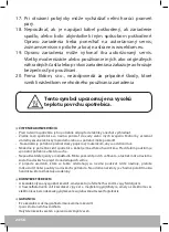 Предварительный просмотр 24 страницы Eldom deli WA100S Operating Instructions Manual