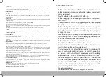 Preview for 4 page of Eldom Drift DA35 Operating Instruction