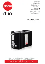 Eldom Duo TO18 Instructions For Use Manual preview