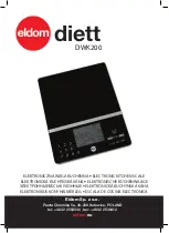 Eldom DWK200 Instruction Manual предпросмотр