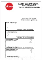 Preview for 27 page of Eldom eclipse C450s Operating Instruction