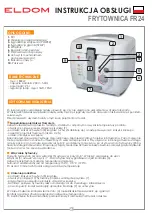 Предварительный просмотр 2 страницы Eldom FR24 Instructions For Use Manual