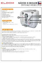 Preview for 8 page of Eldom FR24 Instructions For Use Manual