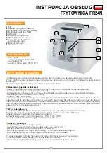 Preview for 4 page of Eldom FR24N Instructions For Use Manual