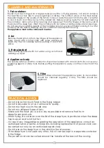 Preview for 9 page of Eldom FR24N Instructions For Use Manual