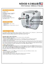 Preview for 12 page of Eldom FR24N Instructions For Use Manual