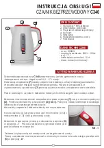 Предварительный просмотр 4 страницы Eldom franky C340 Operating Instruction