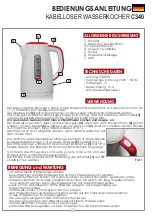 Предварительный просмотр 15 страницы Eldom franky C340 Operating Instruction