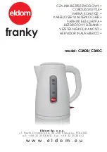 Предварительный просмотр 1 страницы Eldom Franky C340B Manual