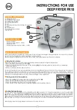 Предварительный просмотр 8 страницы Eldom freet FR18 Instructions For Use Manual