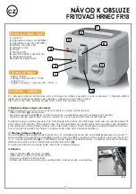 Preview for 12 page of Eldom freet FR18 Instructions For Use Manual