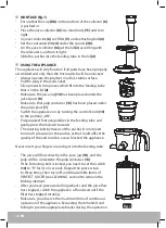 Preview for 12 page of Eldom fres PJ300 Operating Instruction