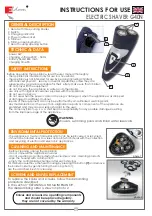 Preview for 5 page of Eldom G40N Instructions For Use Manual