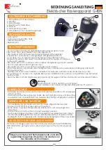 Preview for 7 page of Eldom G40N Instructions For Use Manual