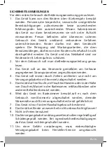 Preview for 15 page of Eldom gent G52 Operating Instruction