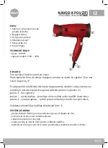 Предварительный просмотр 13 страницы Eldom Julie HT80R Manual