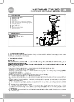 Предварительный просмотр 29 страницы Eldom koff MK170N Manual