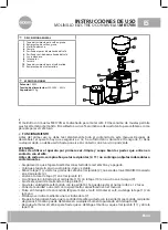 Предварительный просмотр 33 страницы Eldom koff MK170N Manual