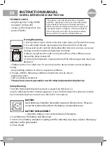 Preview for 10 page of Eldom Linea TWO140 Instruction Manual