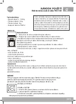 Preview for 15 page of Eldom Linea TWO140 Instruction Manual